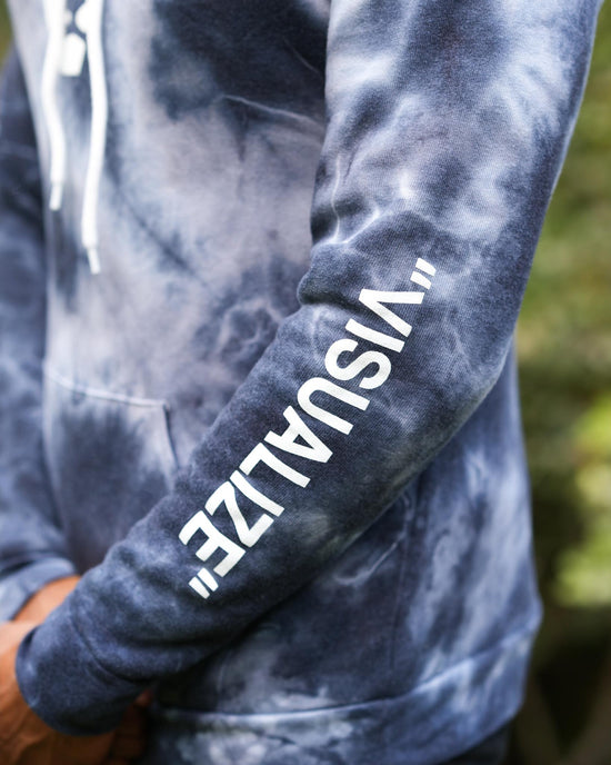 Vybe "VISUALIZE" cloud storm hoodie
