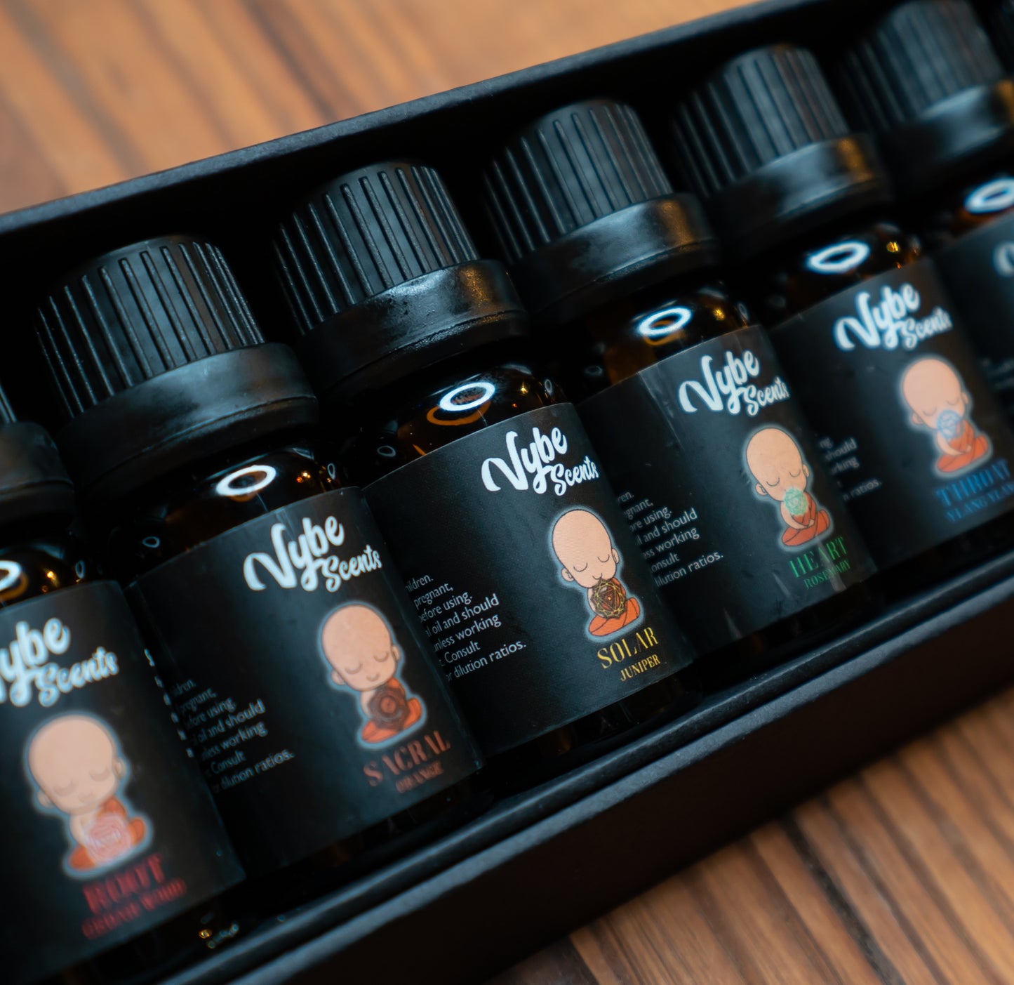 Load image into Gallery viewer, VYBE Essential Oil Blend - 7 Chakra set
